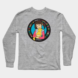 Punky Brewster Punky Power - Heremeow X SatMolly - 80s TV Nostalgia Long Sleeve T-Shirt